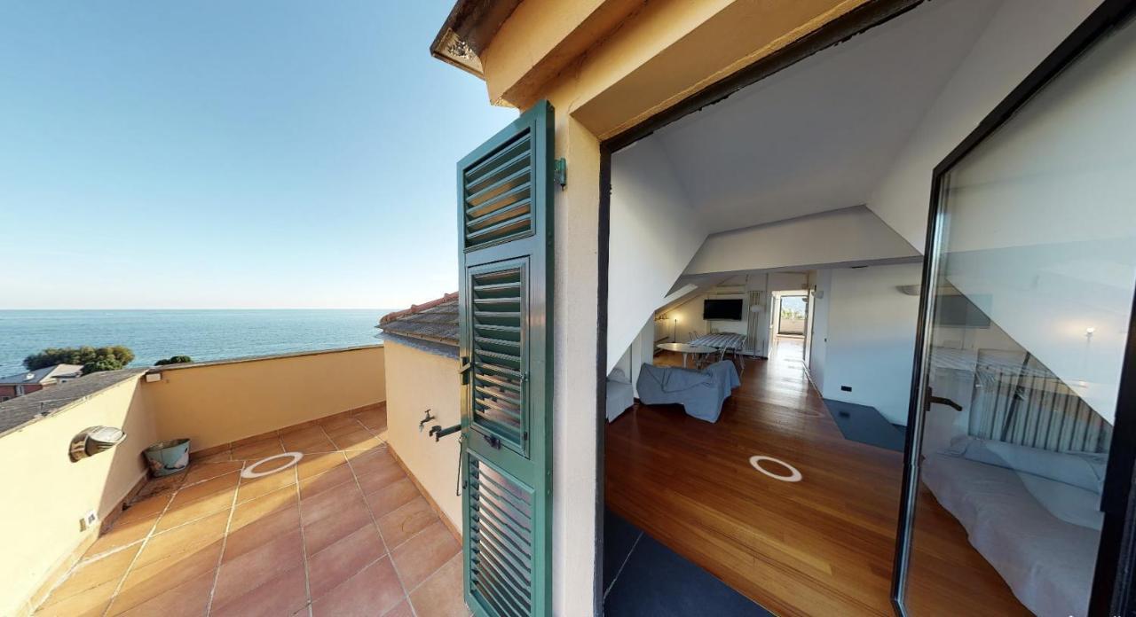 Welcome Riviera - Attico San Faustino 165 Mq Piu 110 Mq Di Terrazza- In Villa 700 ,Vista Mare Strepitosa-100 M Dalla Spiaggia-Parking Esclusivo Rapallo Exterior foto